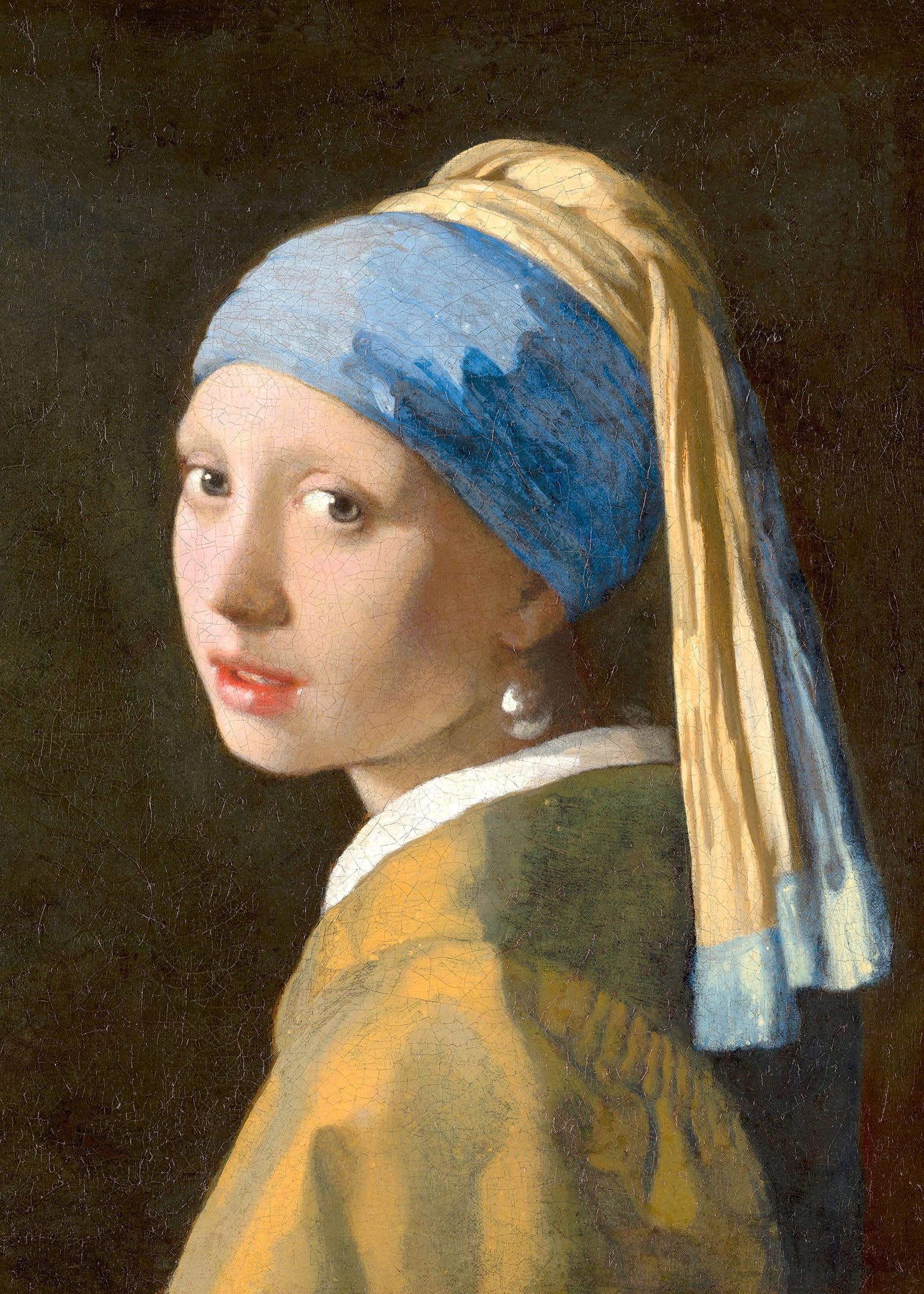 ベアブリック　「Girl with a Pearl Earring」1000% Eurographics 6000-5158 Girl with A Pearl Earring by Vermeer